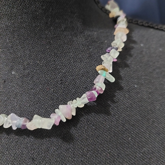 📣 LAST CALL📣 100% Authentic Handmade Fluorite choker necklace - Picture 3 of 15
